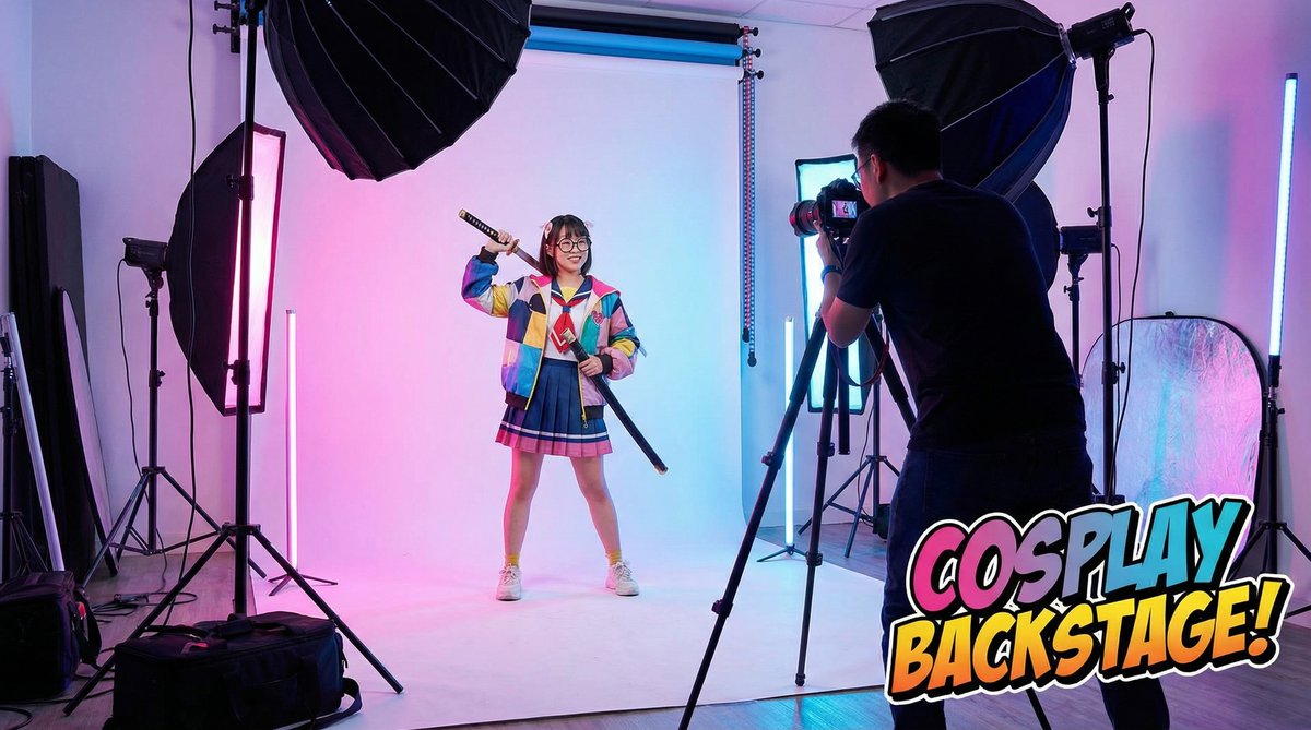 女神视频Cosplay拍摄